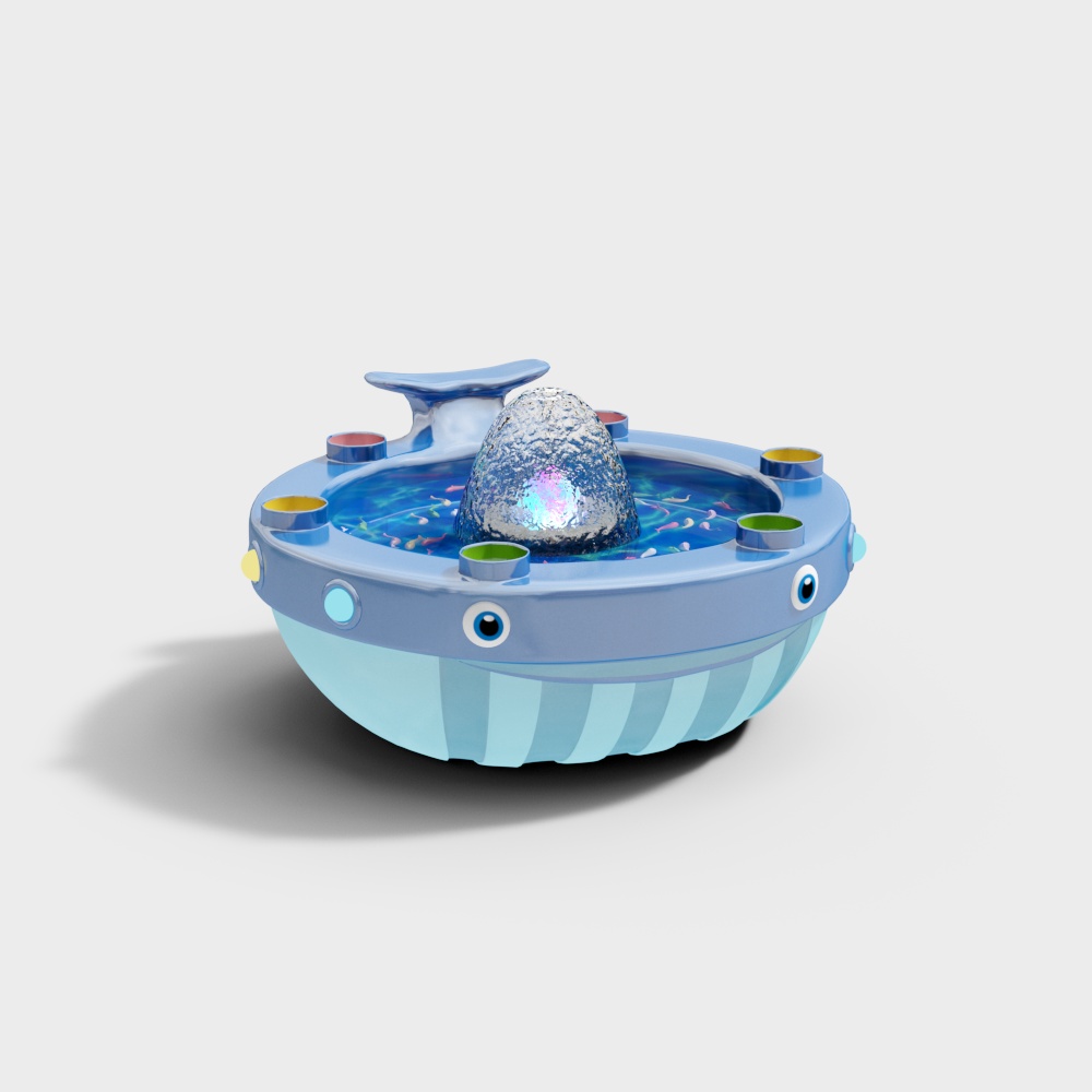Dreamy Underwater Exploration 3D model