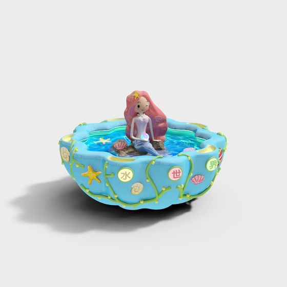 Enchanting Underwater World 3D model