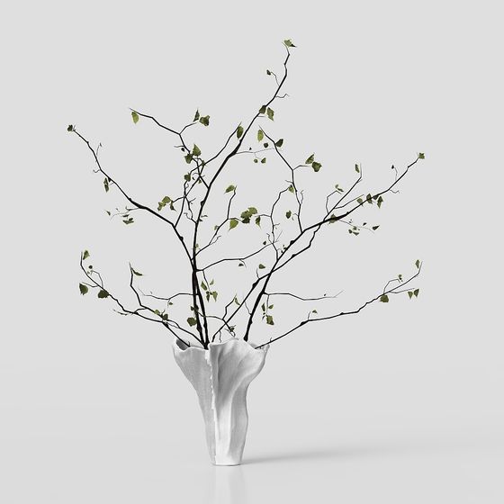 Lush 3D Model Tree for Creative Projects