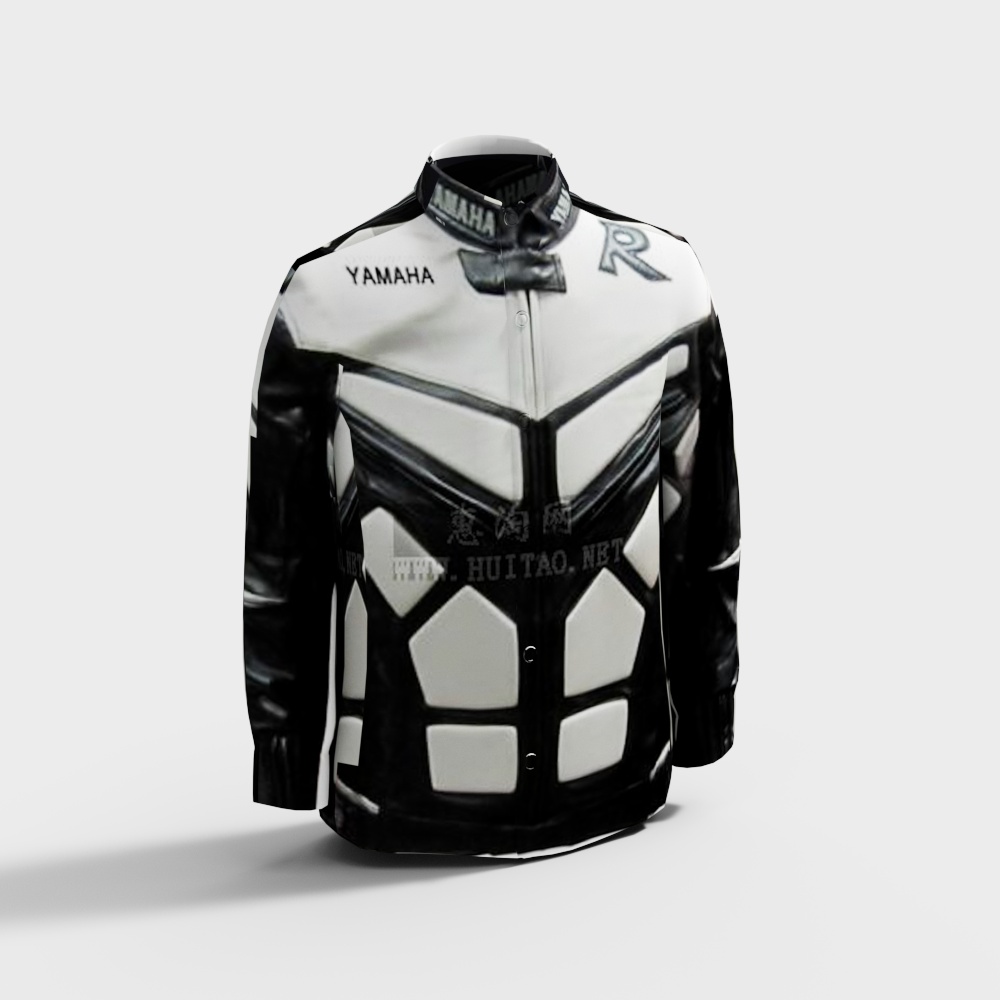 Yamaha R Motorcycle Jacket 3D model