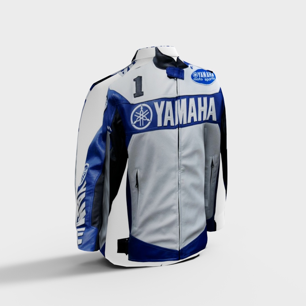 Yamaha Motorcycle Jacket 3D model