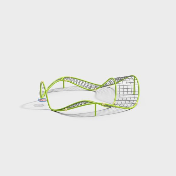 Vibrant Wave Slide 3D model