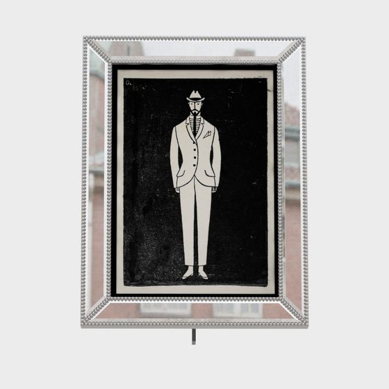 Gentleman Portrait Low-Poly 3D model