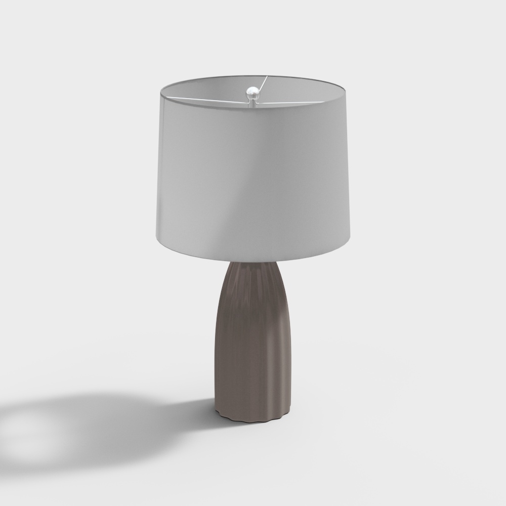 Lámpara de mesa americana