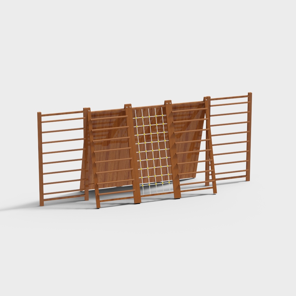 Structure d'escalade de gymnase pour enfants