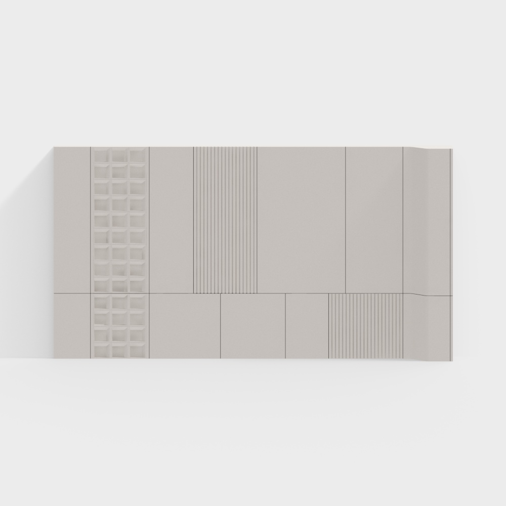 Modern background wall