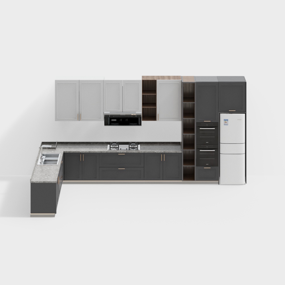 Простой европейский шкаф