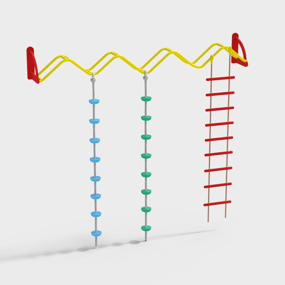 Vibrant Playground 3D model for Creative Designs