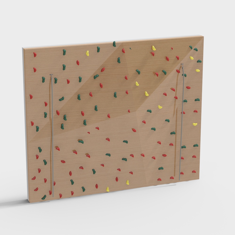 Children's gym climbing wall