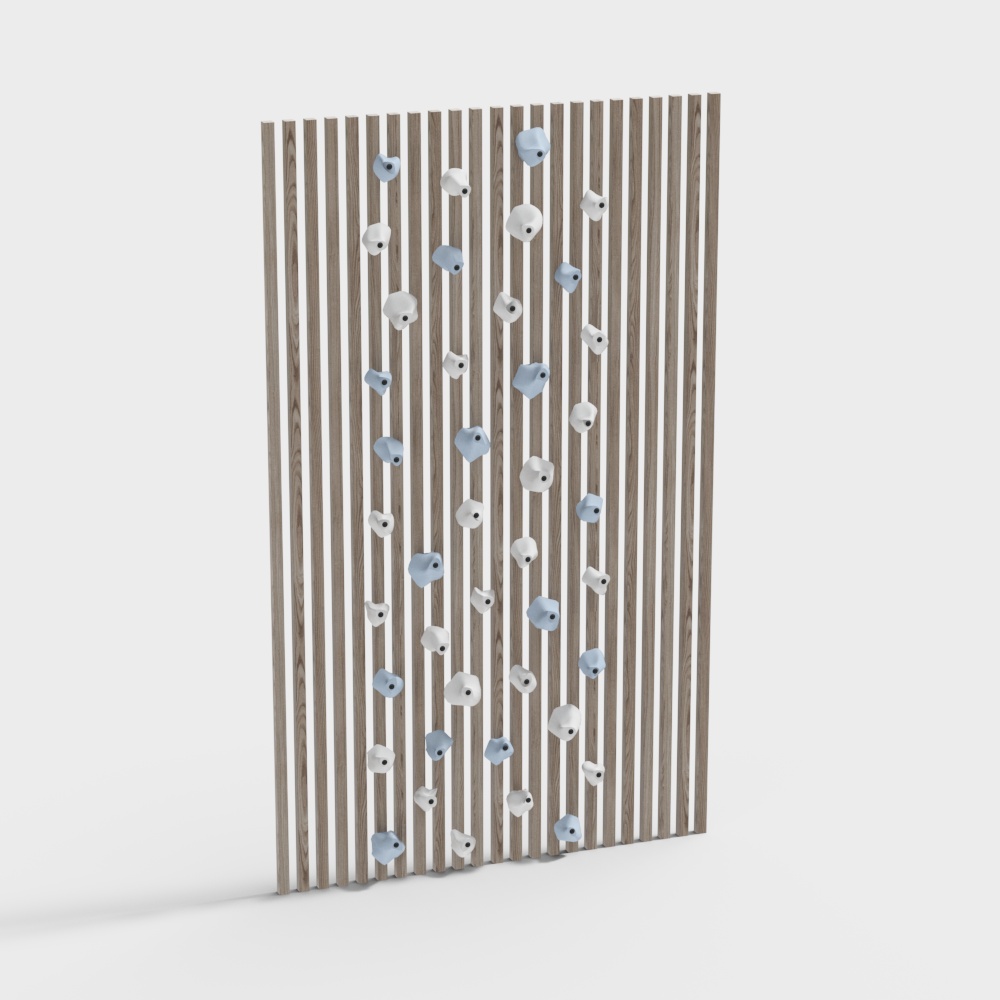 Children's gym climbing wall