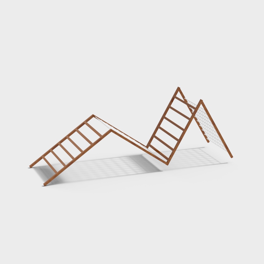 Children's gym climbing frame