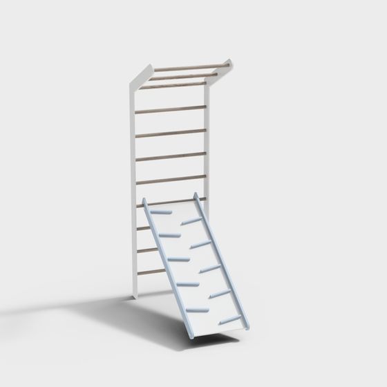 Urban Climbing Wall 3D model for Interactive Spaces