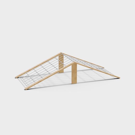 Structure d'escalade de gymnase pour enfants