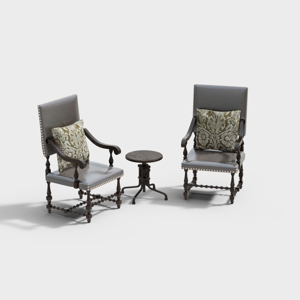 美式休閒桌椅組合