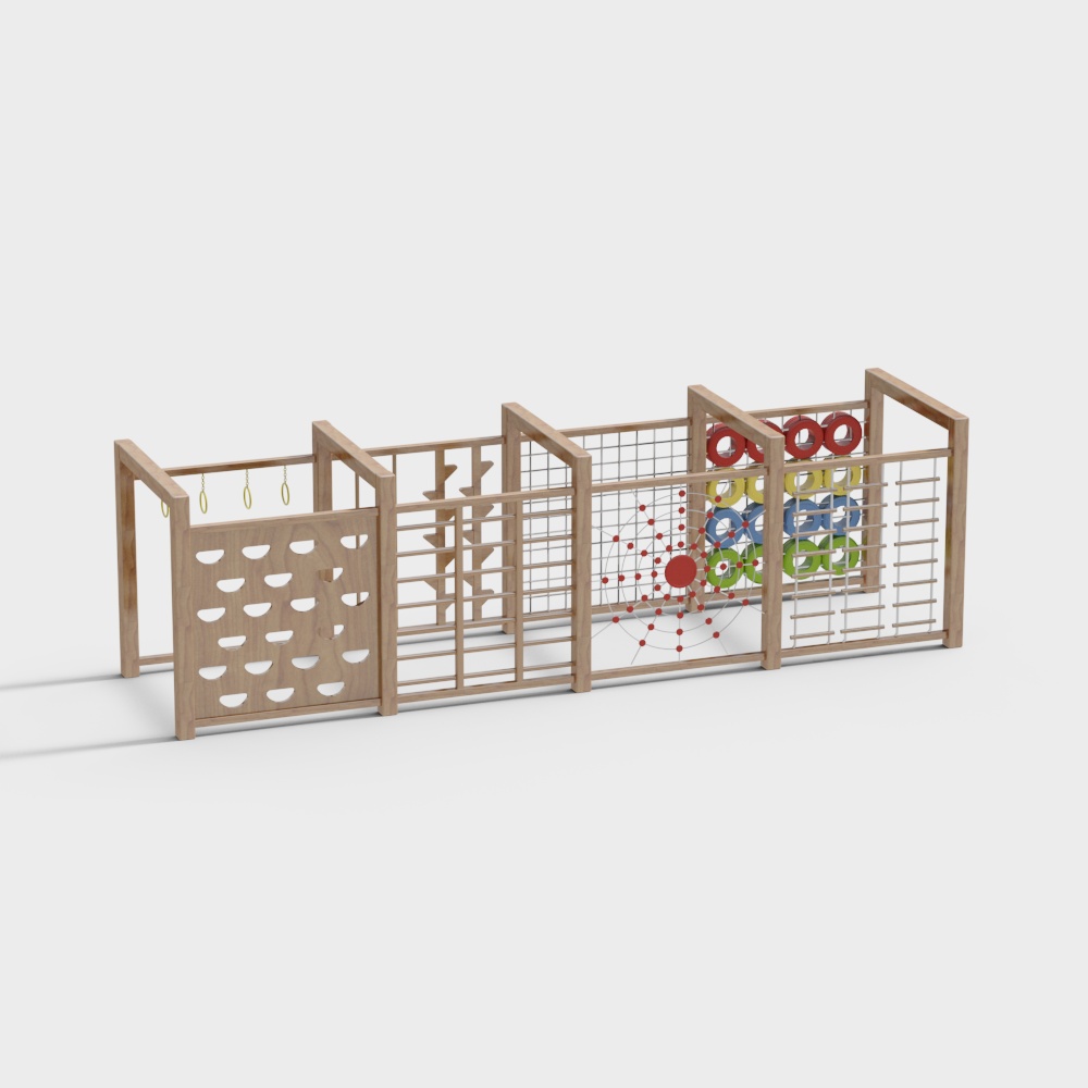 Children's gym climbing frame