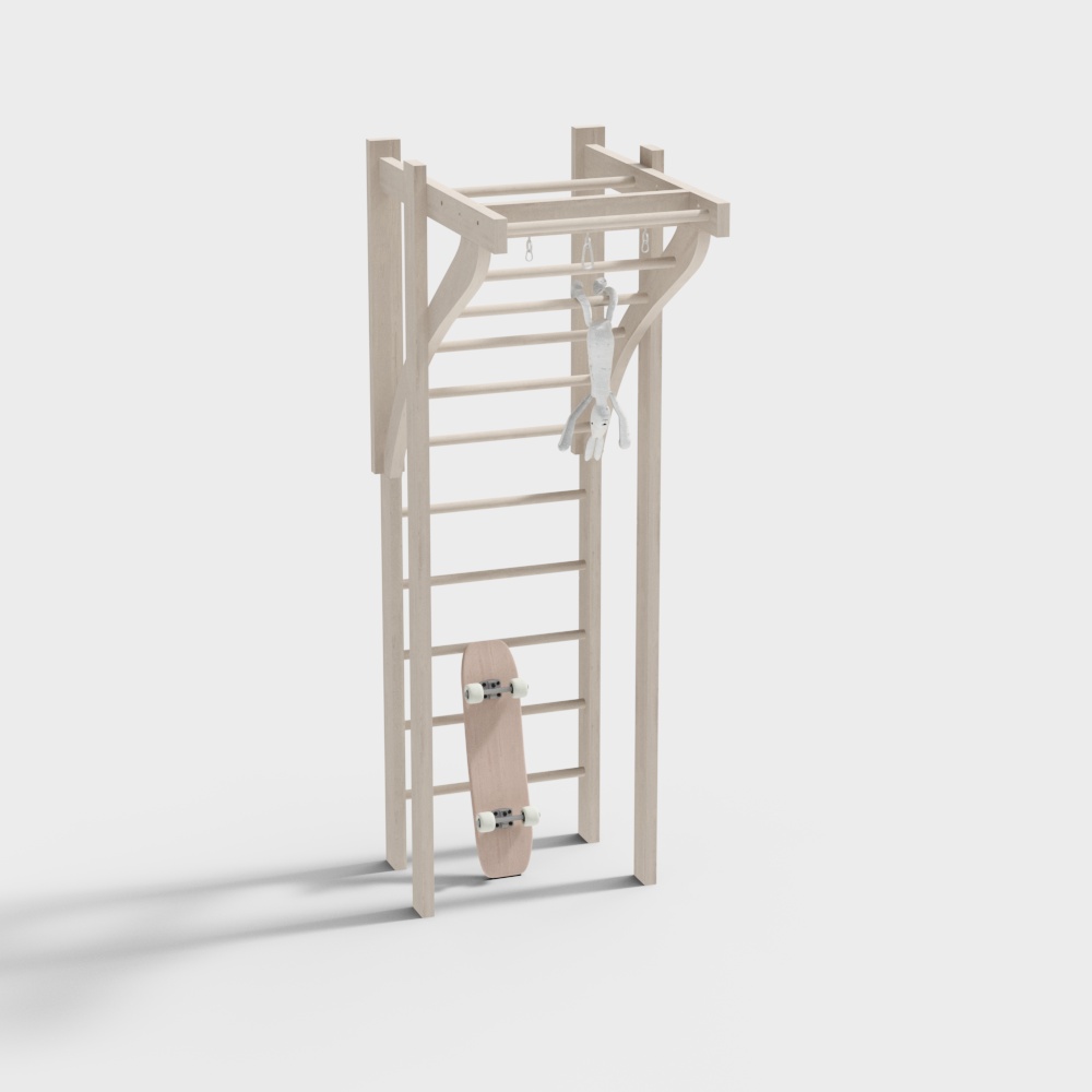 Structure d'escalade de gymnase pour enfants