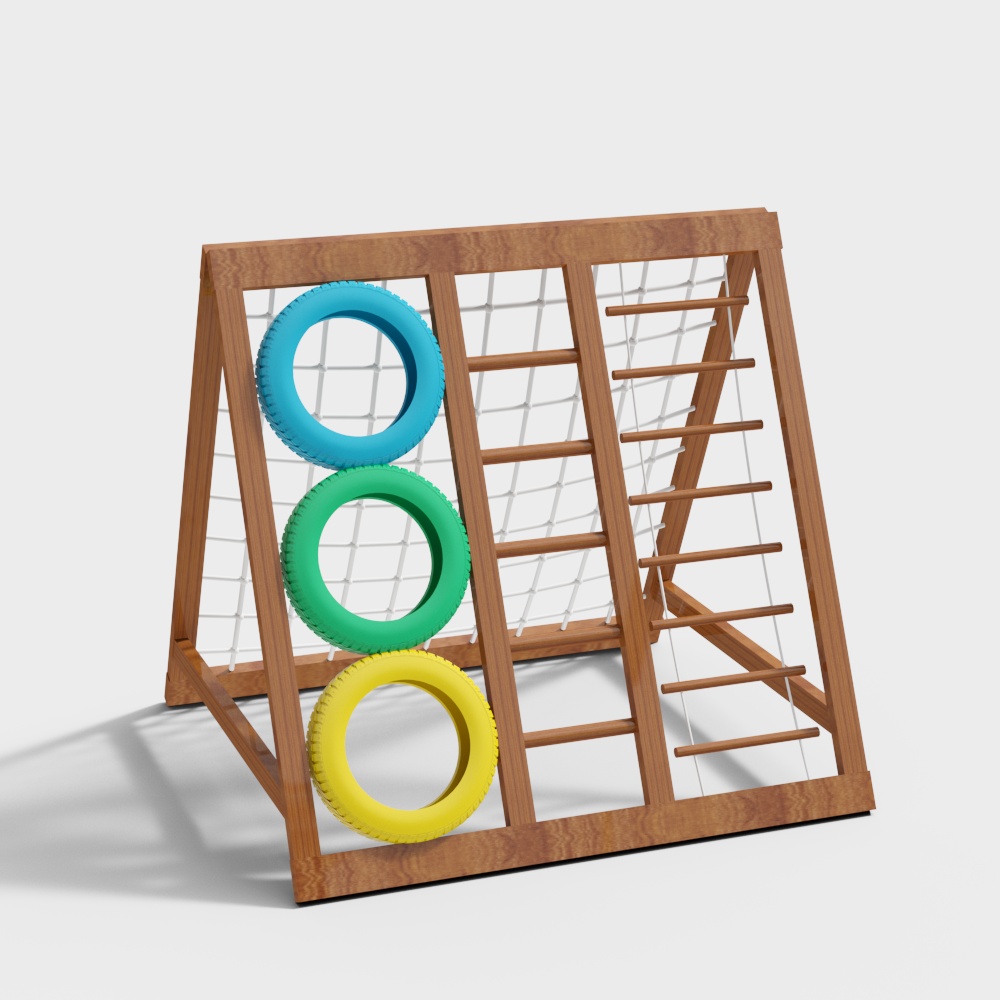 Children's gym climbing frame