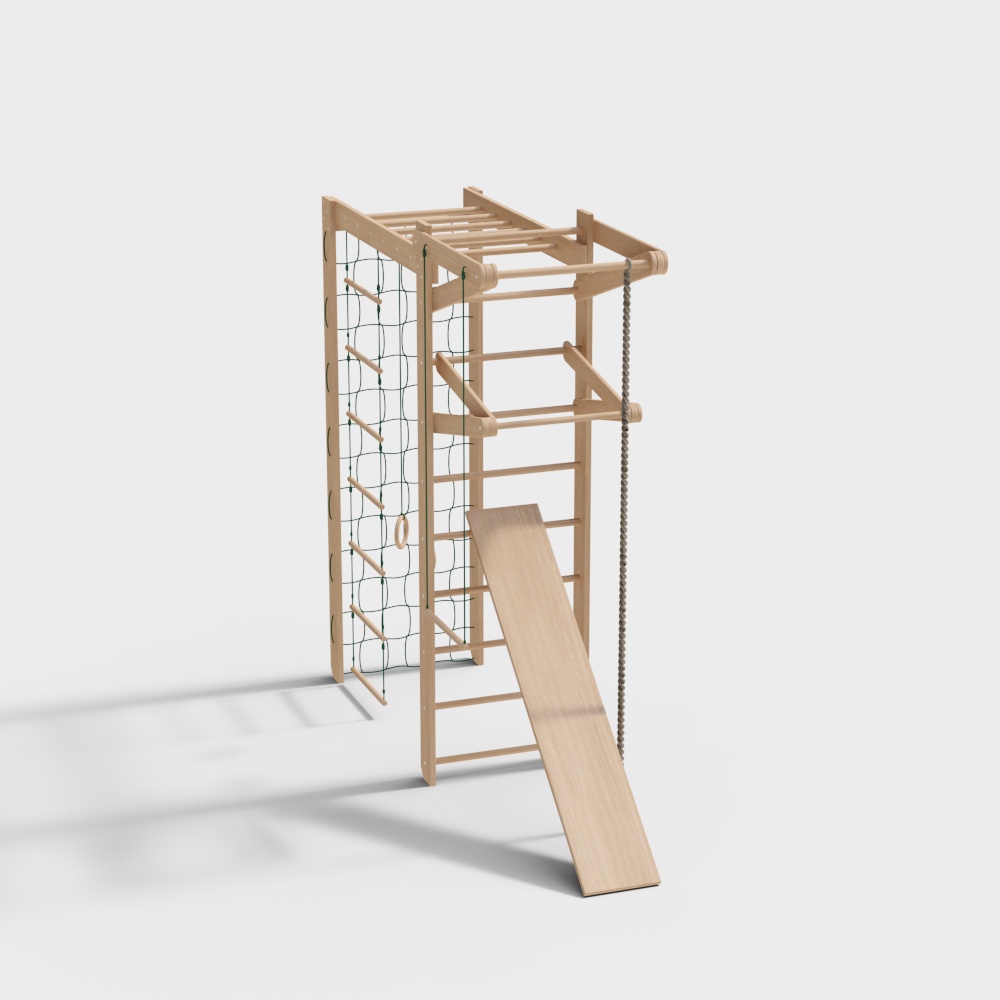 Children's gym climbing frame