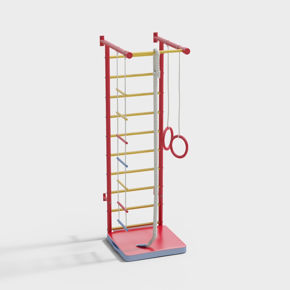 Children's gym climbing frame