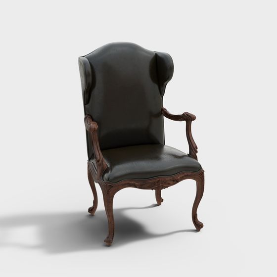 Amerikanischer Lederfreizeitsessel