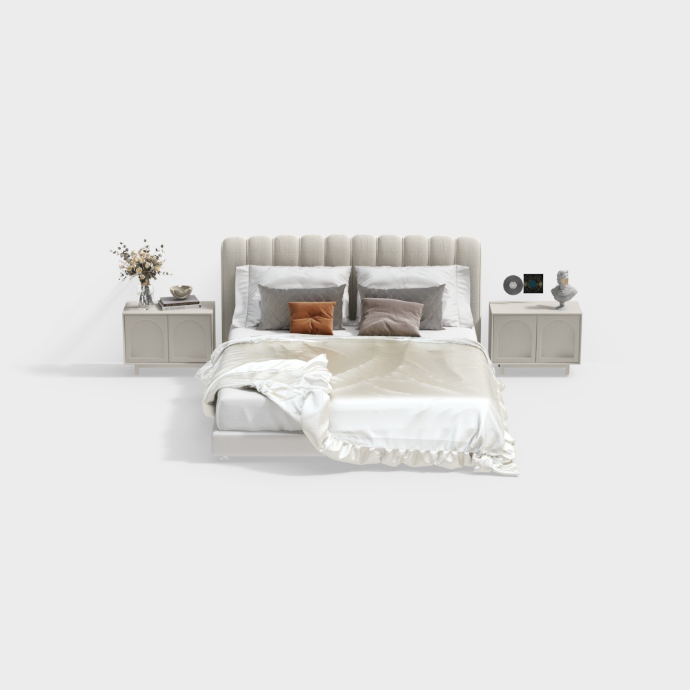 American double bed combination