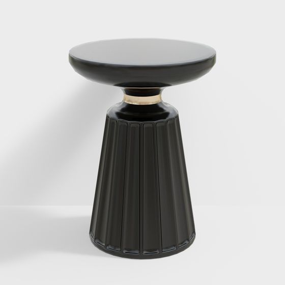 Elegant Stool 3D Model