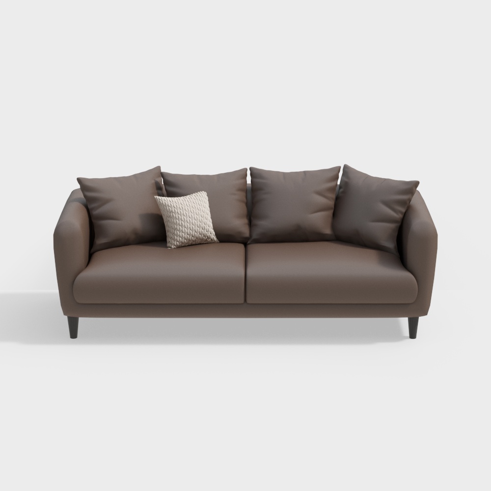 American multi-person sofa