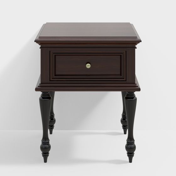 Classic Nightstand 3D model