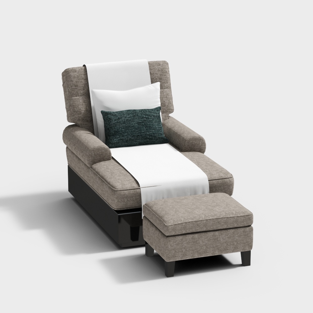 Foot bath massage chair