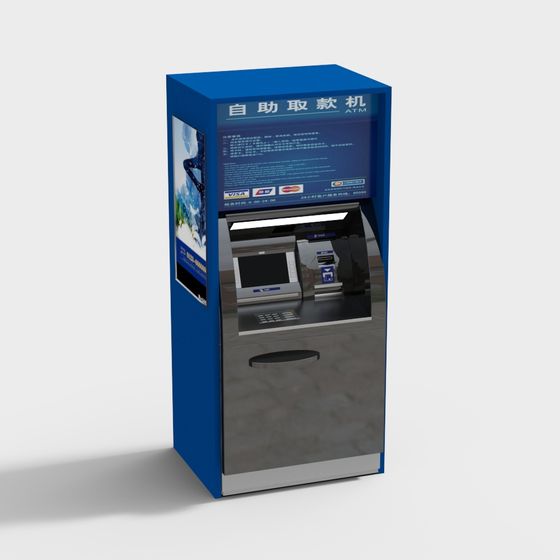 Urban ATM 3D model