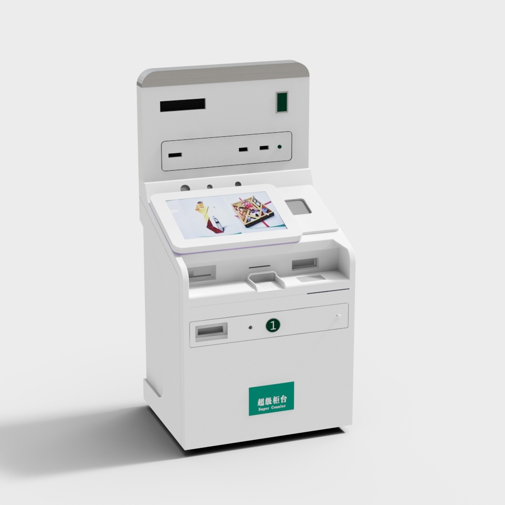 Super Counter 3D Model