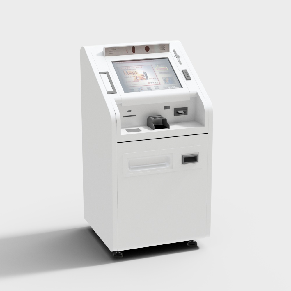 เครื่องทำตู้ในล๊อบบี้ธนาคาร