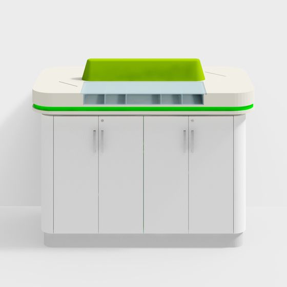 City Oasis Workstation 3D model