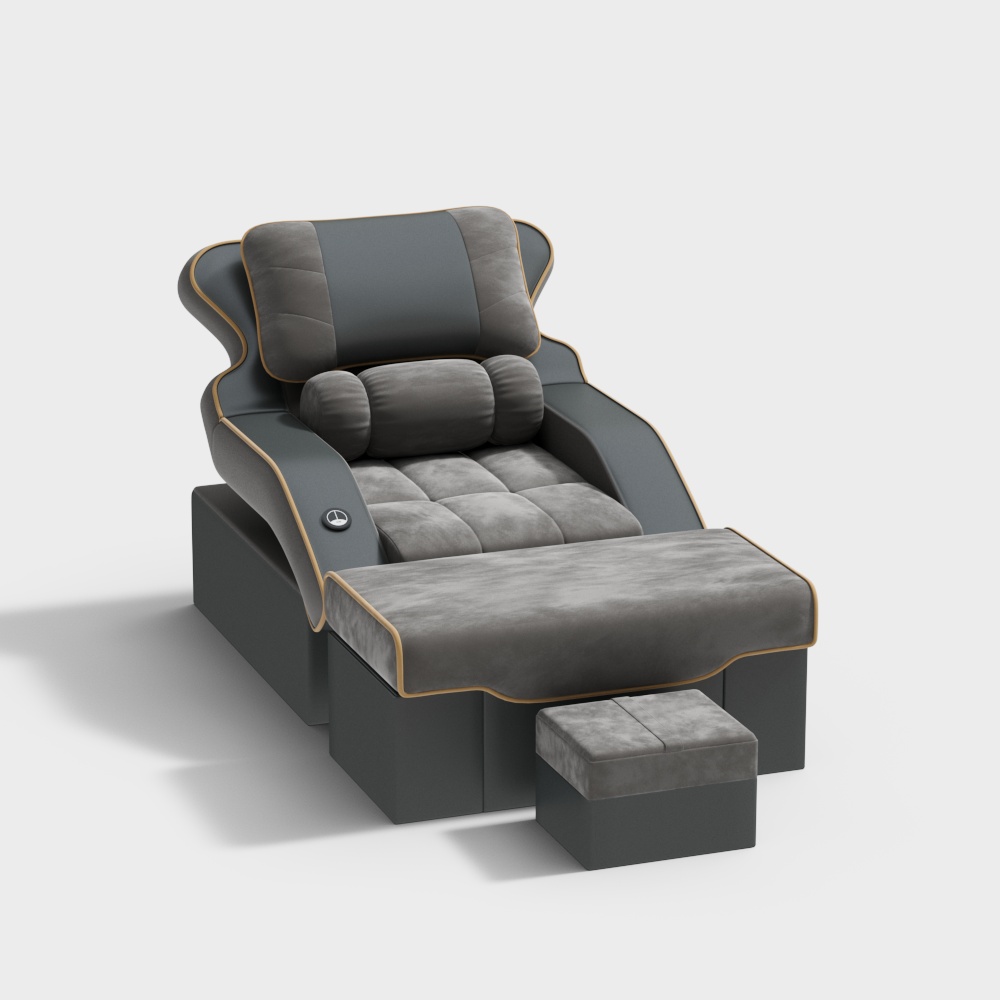 Foot bath massage chair