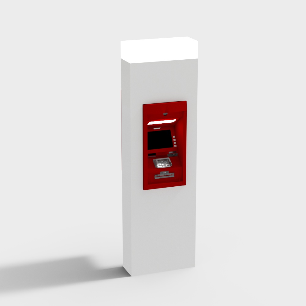 Self-service bank teller machine