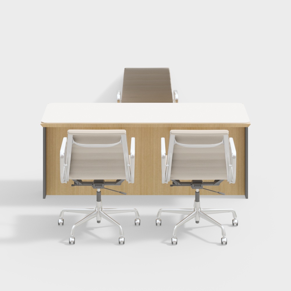 Bank lobby business counter