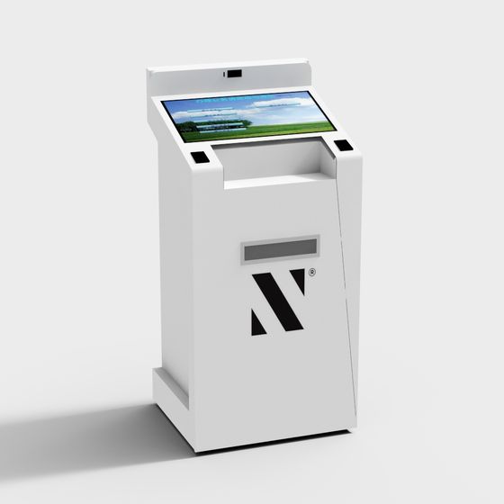 High-Detail Self-Service Terminal 3D model