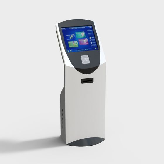 Stylish Self-Service Terminal 3D model