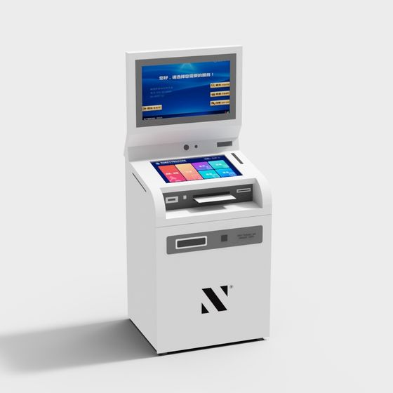 銀行ロビーのスマートカウンター