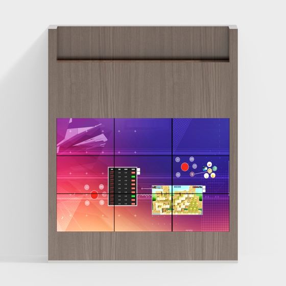 Futuristic Console 3D model for Creative Projects