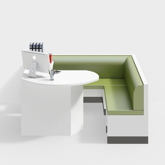 Urban Workspace 3D model for Creative Spaces