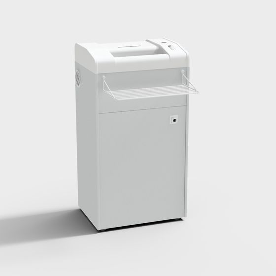 Modern Minimalist Paper Shredder 3D model