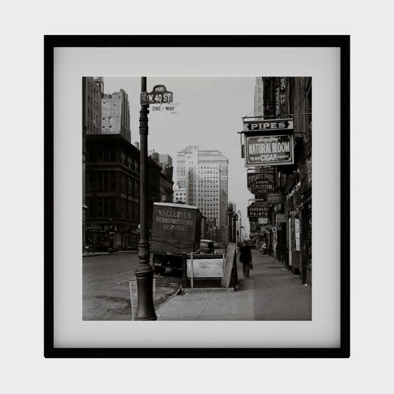 Classic New York City Street Scene 3D model