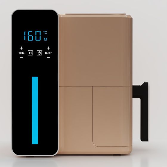 Modern Tan Air Fryer 3D model