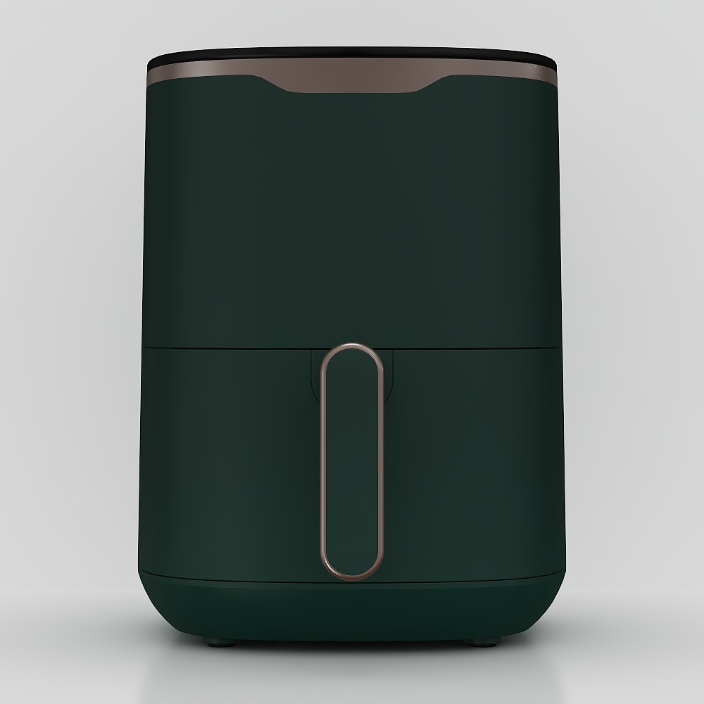 Dark green air fryer