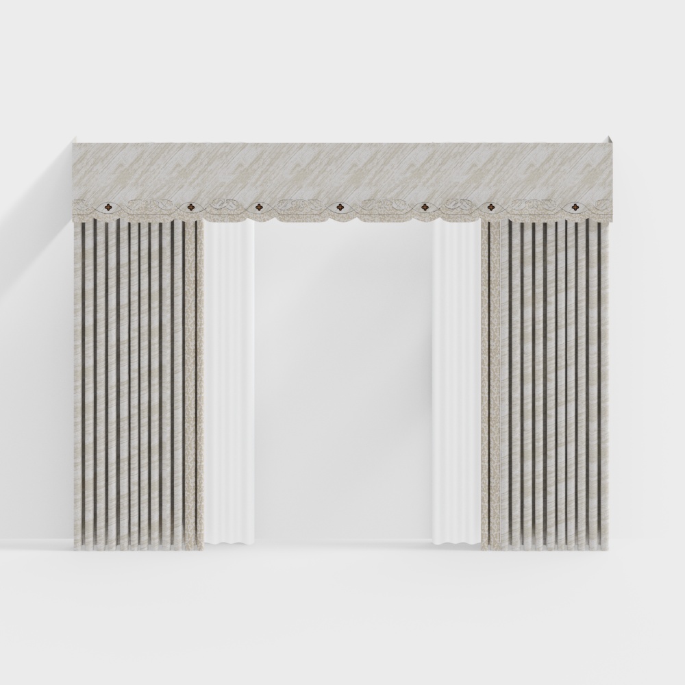 DX36360-1 Side Matched with 36371-1 Curtain