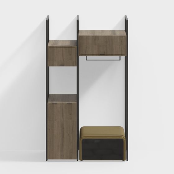 Urban Entryway 3D model for Creative Spaces