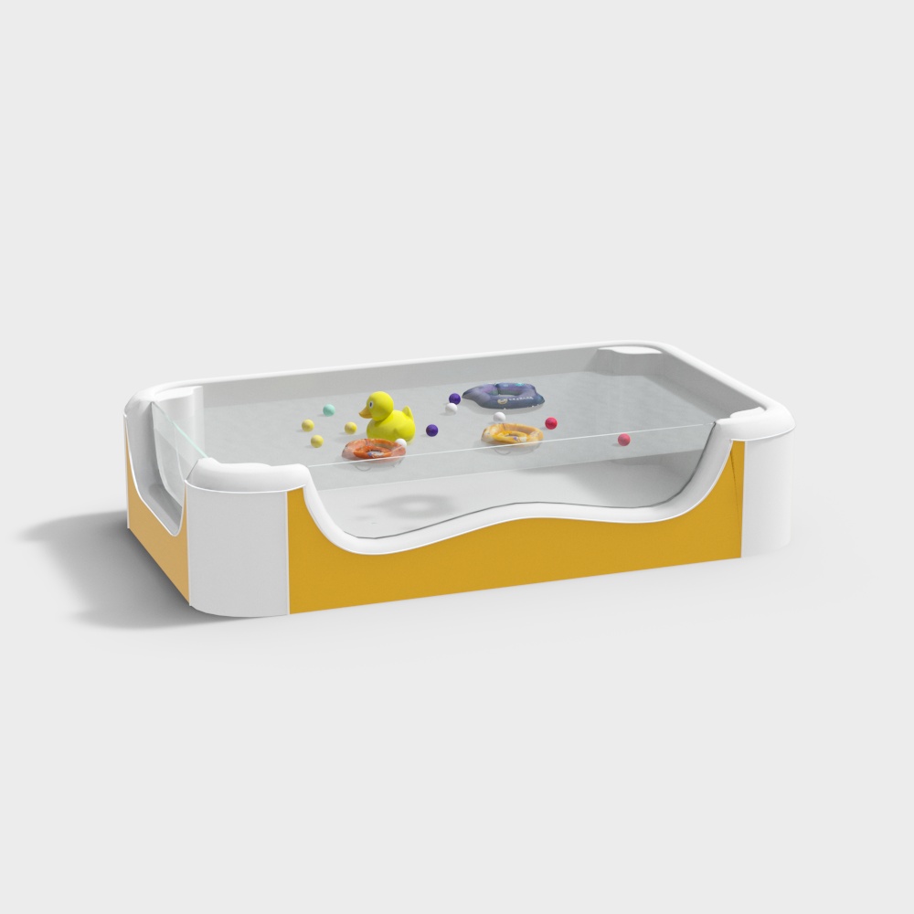 Whimsical Children’s Swimming Pool 3D model