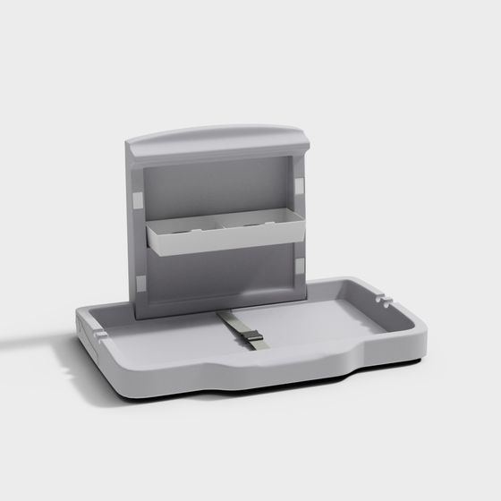 Stylish Minimalist Ashtray 3D model