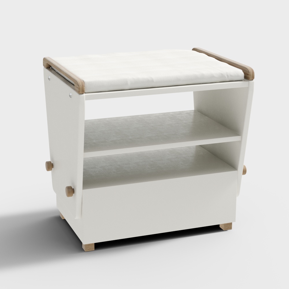 Table à langer dans la chambre mère et bébé de l'hôpital